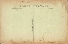 CPA Castle of Chantilly Main entrance and the vault