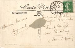 CPA Aix les Bains View of the lake of Le Bourget