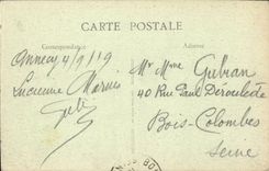 CPA Lake Annecy Seen from of St Jorioz on the rock of Dear Talloires Duingt and the teeth of Lanfon