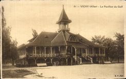 CPA Vichy the house of the golf