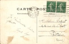 Paris CPA Museum of Cluny the lady to the Unicorn