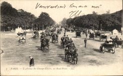 Paris CPA das von den Maulern Elysees zum Umlauf nicht auftrat