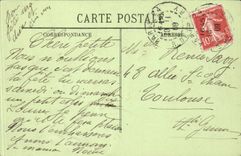 Paris CPA L'Opera le grand hotel et le cafe de la paix