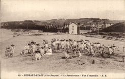 CPA Hendaye the sanatorium Overall picture Children