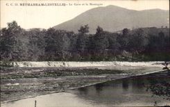 CPA Betharram Lestelle Gave and the mountain