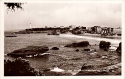 CPA Biarritz Rochers de la plage