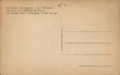 CPA Our beautiful mountains Surroundings of Laruns turn in Aubisque the peak of er