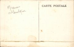 CPA Warm water Road of Gabas the peak of the South seen of the oak of the bear