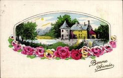 CPA Fantasy Happy New Year Manor