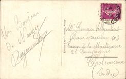 CPA Nancy L'arc de triomphe vu de la place Carriere