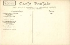 Paris CPA Cascades of Trocadero Vase