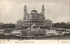 Paris CPA Palate of Trocadero