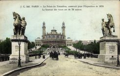Paris CPA Palate of Trocadero