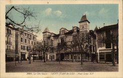 CPA Saint Jean de Luz Place Louis XIV