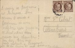 CPA Bayonne the bridge St Spirit the adour and the town hall