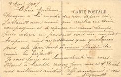 CPA Dirtied of Bearn Old women houses on Saleys