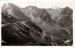 CPA Strassen von Tourmalet und die Spitze des Sudens