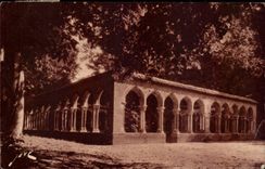 CPA Tarbes Massey Garden the cloister