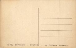CPA Lourdes Bethanie Hotel