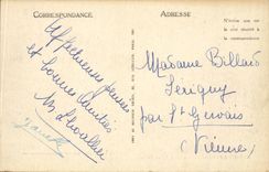 Dirtied CPA of Bearn Large Bellevue hotel