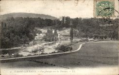 CPA Cambo les Bains View towards the Thermal baths