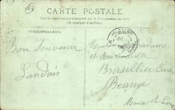 CPA Cambo les Bains View towards the Thermal baths