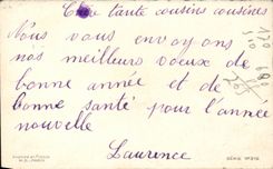 CPA Fantasy Happy New Year Flowers