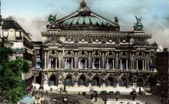 CPA Paris Opera (brillants au recto)