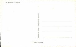 CPA Paris Opera (brillants au recto)