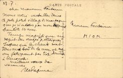 CPA Umlagerungen der ernsten Wolbung der Terrassen und des Meije