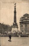 CPA Brussels Anspach Monument