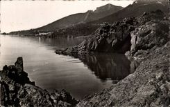 CPSM Umlagerungen der Cannes-roten Felsen in Trayas