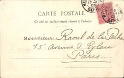 CPA Paris Entering of the park montouris