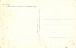 CPA Paris der Ort der Harmonie und der neuen Brucke