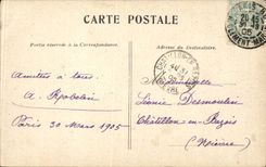 CPA Paris La place du palais Royal