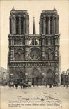 CPA Paris Cathedrale Notre Dame