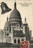 CPA Paris Basilique du Sacre Coeur de montmartre et savoyarde Cloche