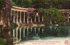 CPA Paris Park-Haufen Naumachie