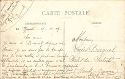 CPA Biarritz L'escadre a Biarritz Au rocher de la vierge