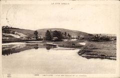 CPA Hendaye the island of pheasants and Bidassoa