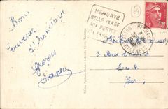 CPA Hendaye the island of pheasants and Bidassoa