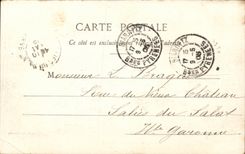 CPA Biarritz le pont des pecheurs