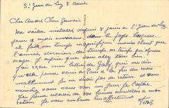 CPA St Jean de Luz Vue generale de la plage