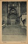 CPA Tournai Porte Mantille
