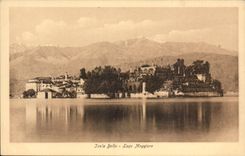 CPA Italien Italien Lago Maggiore Isola blokte