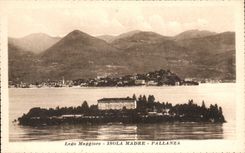 CPA Italien Italien Lago Maggiore isolierte Veined Pallanza