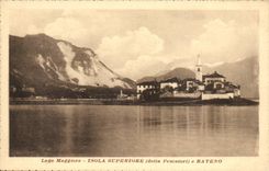 CPA Italien Italien Lago Maggiore isolierte Superiore detta Pescatori E Baveno