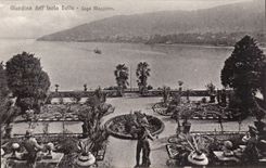 CPA Italien Italien Lago Maggiore Giardino dell Isola blokte