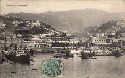 CPA Italien Italien Genua Panorama