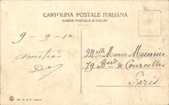 CPA Italien Italien Genua Panorama